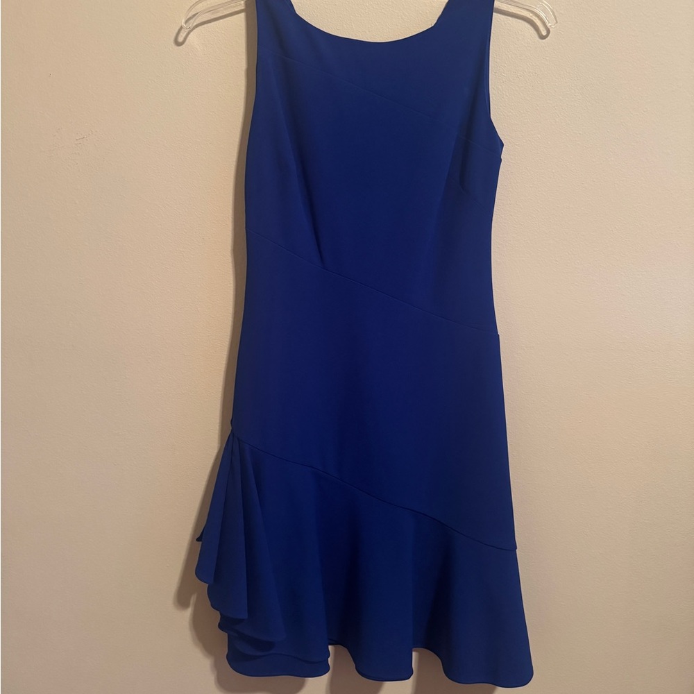 Ralph Lauren Elegant Blue Sleeveless Dress